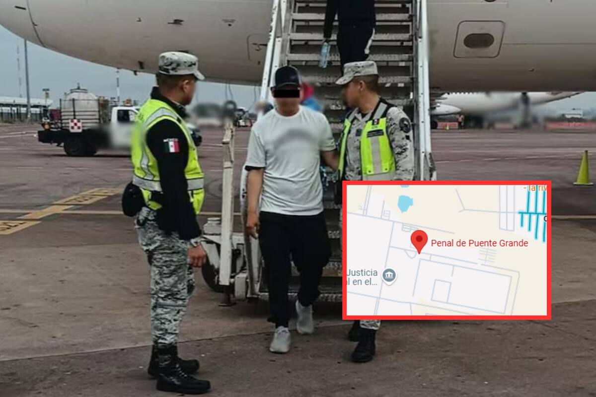 Trasladan a Puente Grande a Mario “N”, el hombre que intentó secuestrar avión de Volaris