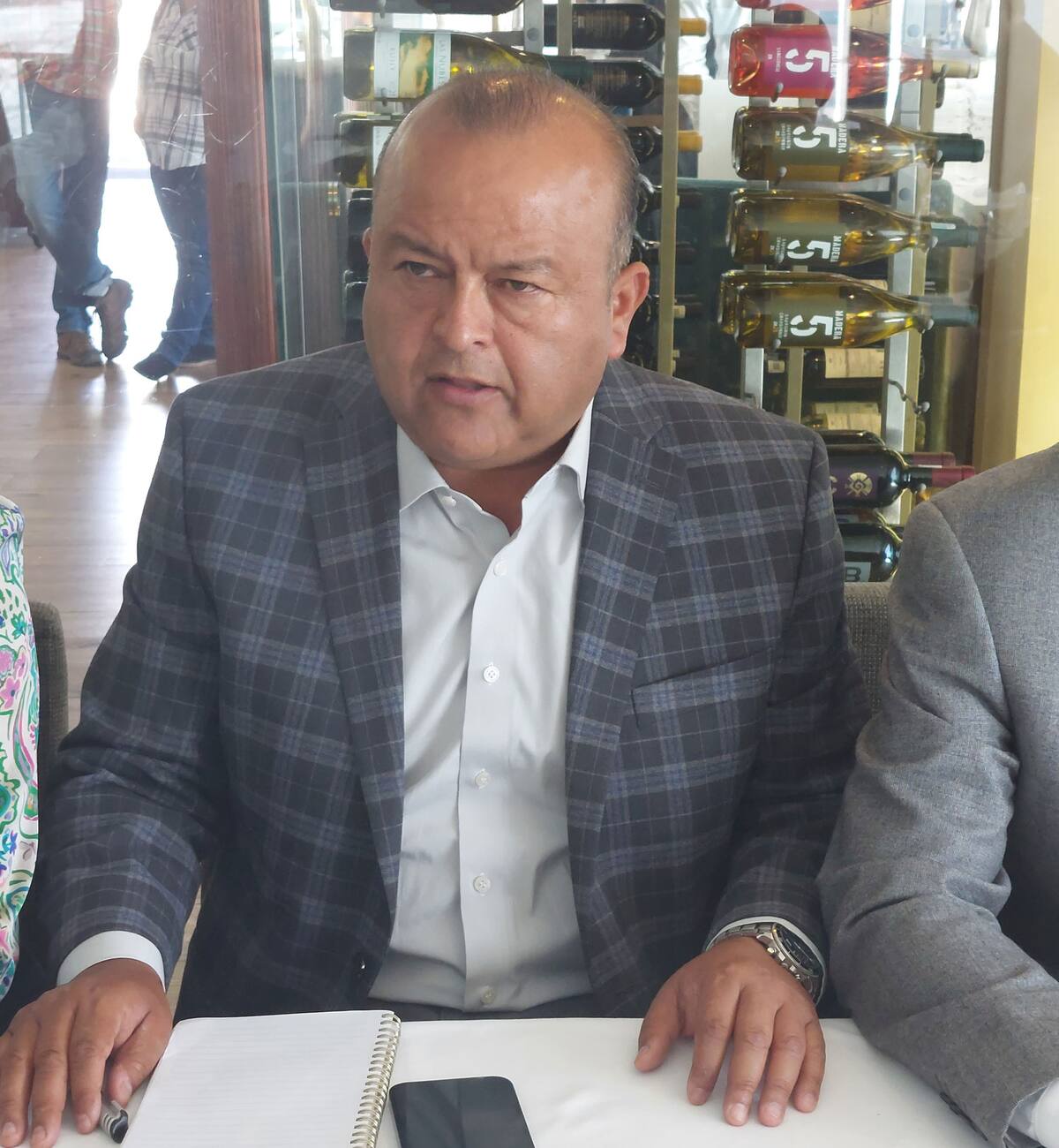 Marco Antonio Estudillo Bernal, presidente de la Asociación Civil Emprendedores del Valle de Guadalupe (EDVG).