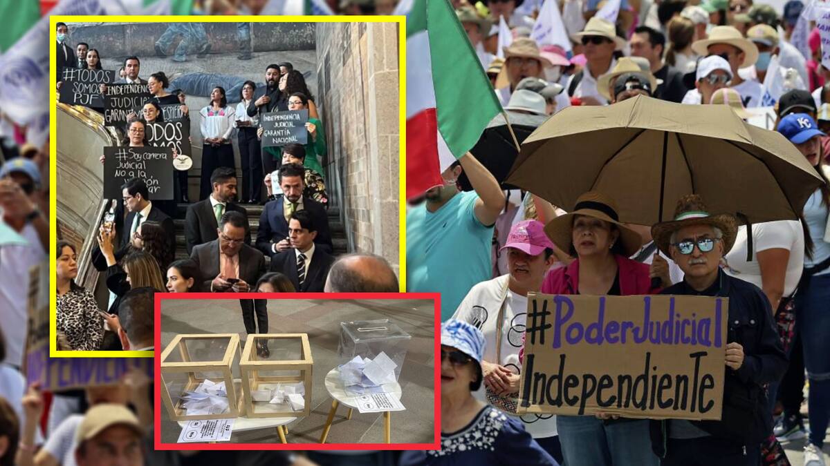 Comienza la votación contra la Reforma Judicial de AMLO. FOTO: Especial