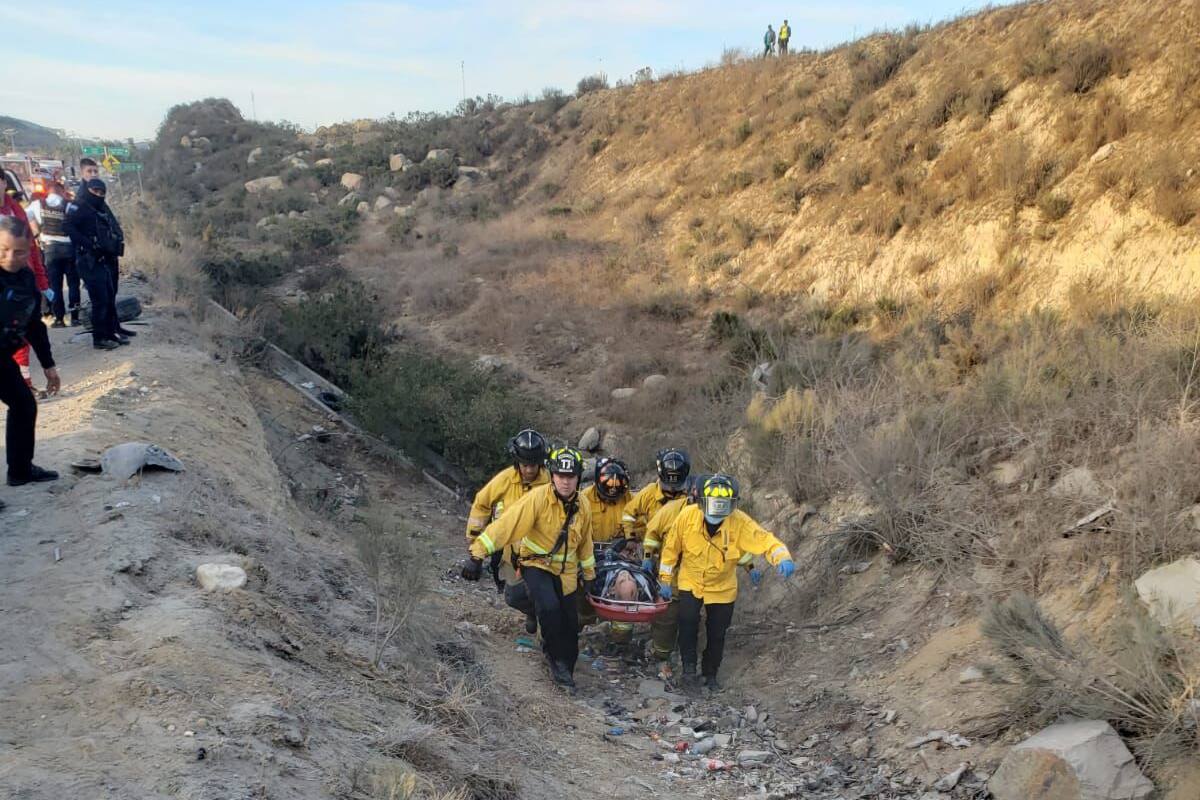 Familia sufre accidente vehicular