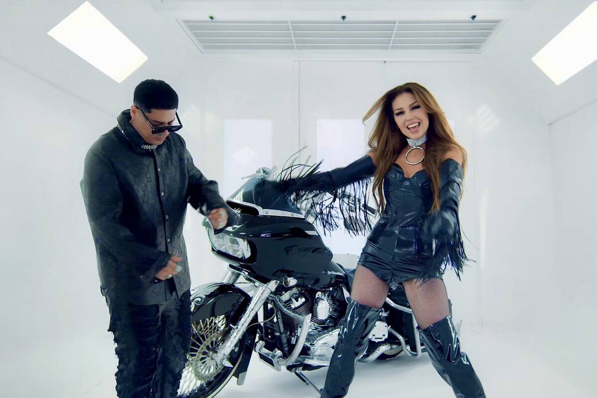Thalía y Grupo Firme lanzan sensual y explosiva colaboración
