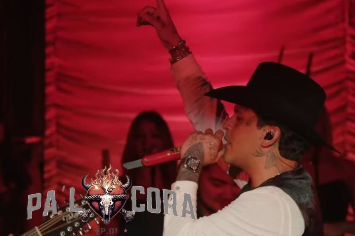 Christian Nodal comparte la primera parte de su álbum ‘Pa’l Cora’ en un live