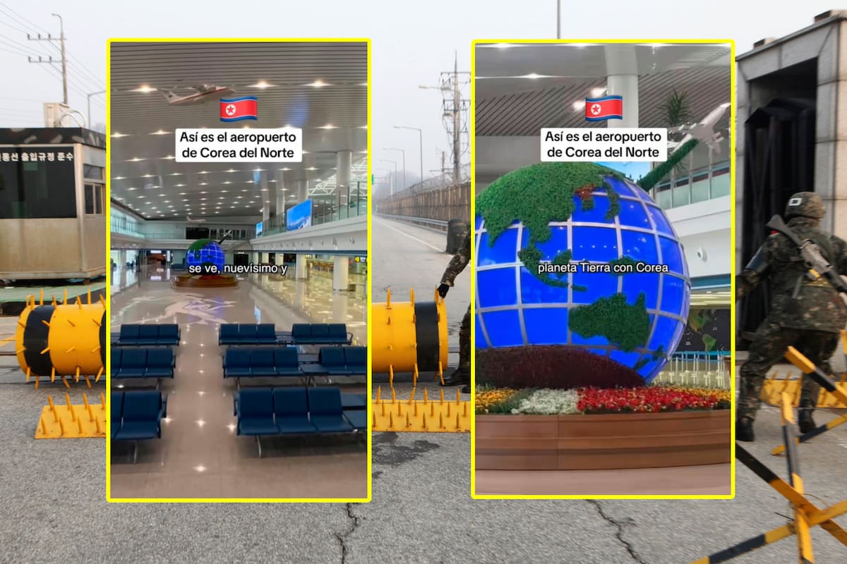 Así es el impresionante aeropuerto de Corea del Norte grabado por un turista