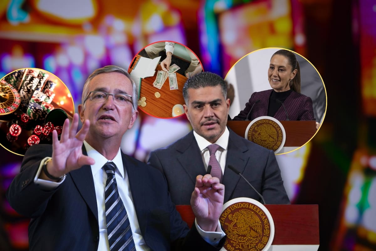 Luego de revelar la gran red de lavado de dinero en 13 casinos, incluidos 2 de Ricardo Salinas Pliego, Claudia Sheinbaum y Omar García Harfuch dijeron cuál era el modus operandi, con identidades falsas, apuestas simuladas y transferencias a paraísos fiscales
