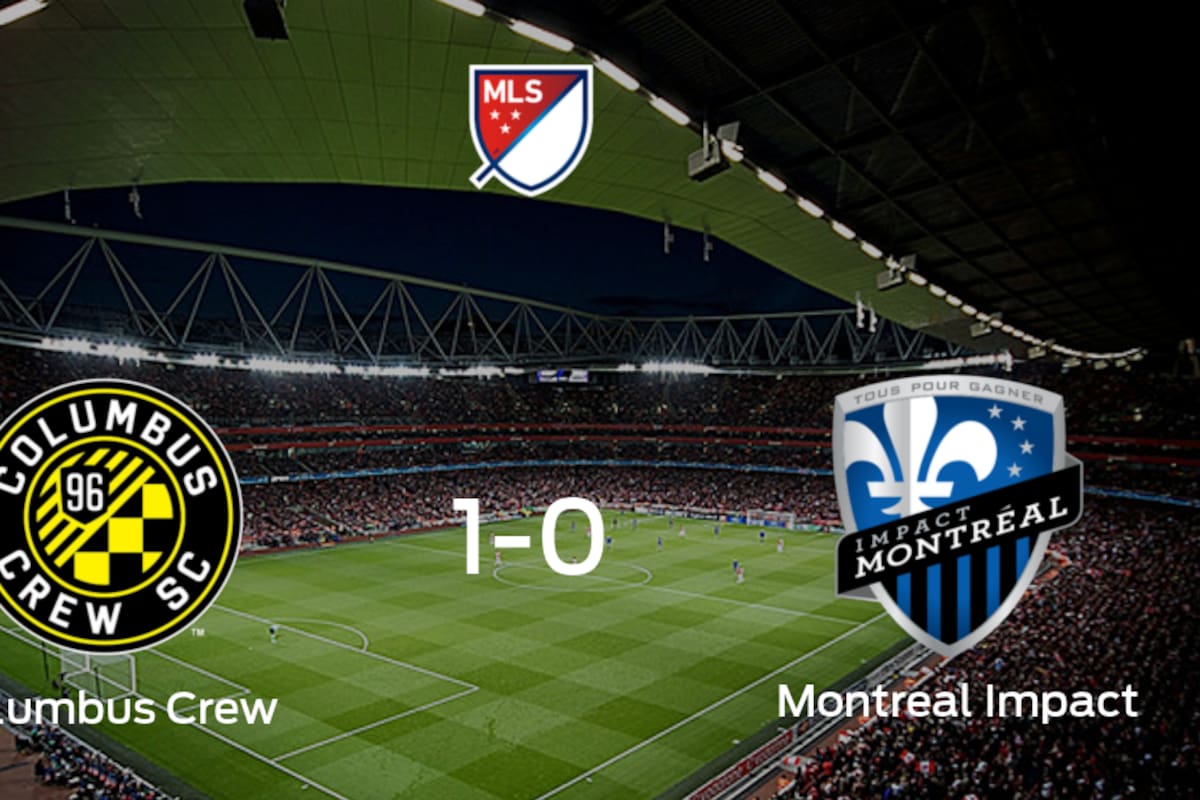 Columbus Crew suma tres puntos tras derrotar 1-0 a Montreal Impact