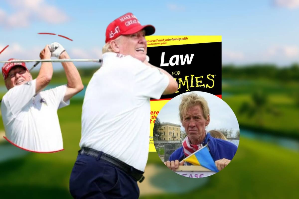 Intentó matar a Trump con un rifle entre arbustos mientras jugaba golf y ahora se defenderá a sí mismo ante el tribunal; le preguntaron si sabía de derecho y dijo “tengo un libro”