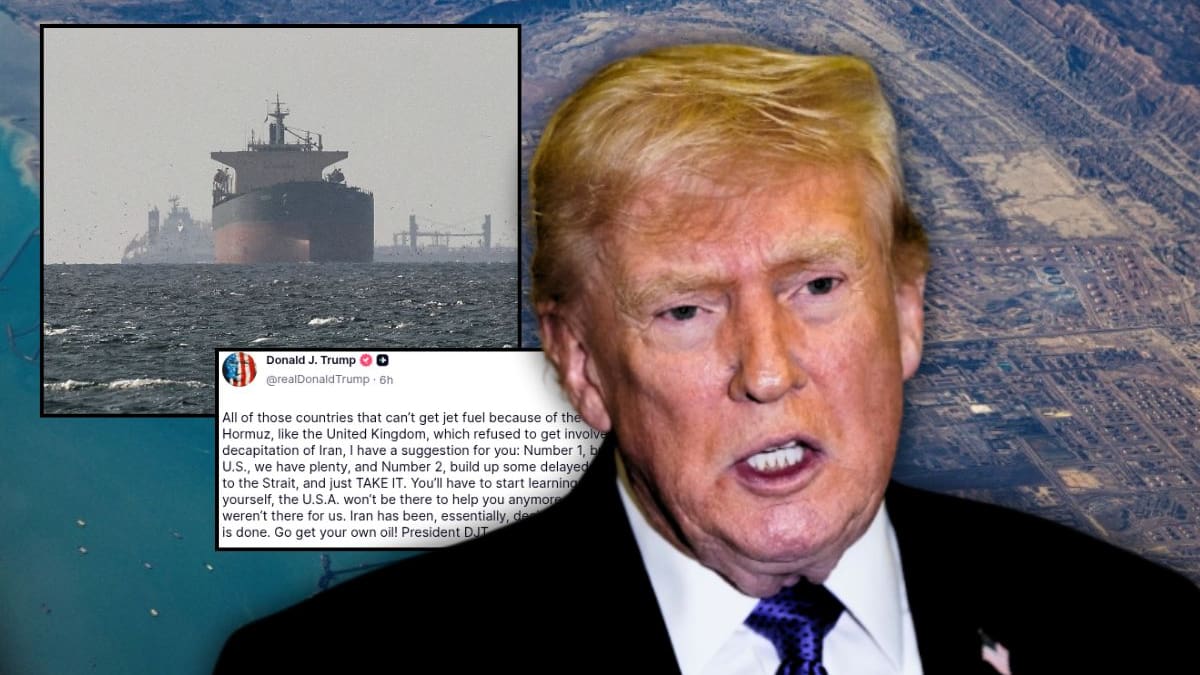 Donald Trump propone que aliados “tomen” el estrecho de Ormuz por la fuerza o compren petróleo a EEUU mientras anticipa salida de operaciones en Medio Oriente