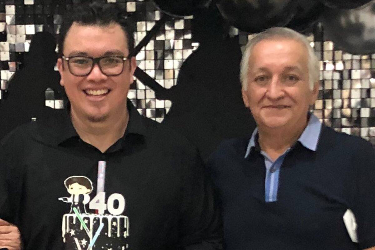 Fallece papá de Franco Escamilla "Se fue el más alfa de los alfas" dice el comediante