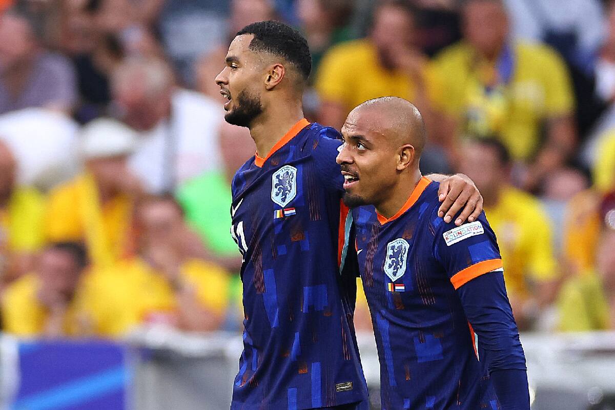 Países Bajos avanza a cuartos de final de la Eurocopa con victoria 3-0 sobre Rumanía