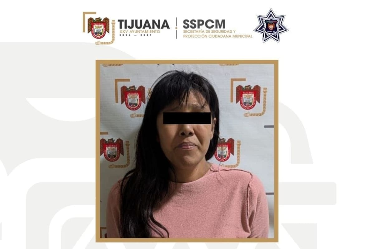 Detienen a mujer por agresión familiar