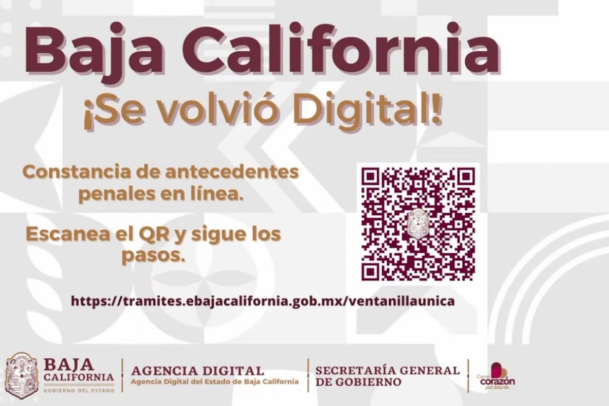 Invitan a tramitar en línea la constancia de antecedentes no penales