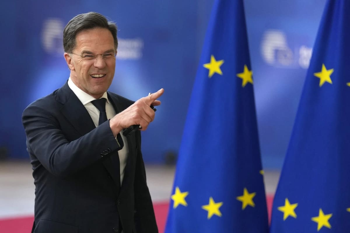 Mark Rutte, Organización del Tratado del Atlántico Norte (OTAN) . | Crédito: AP