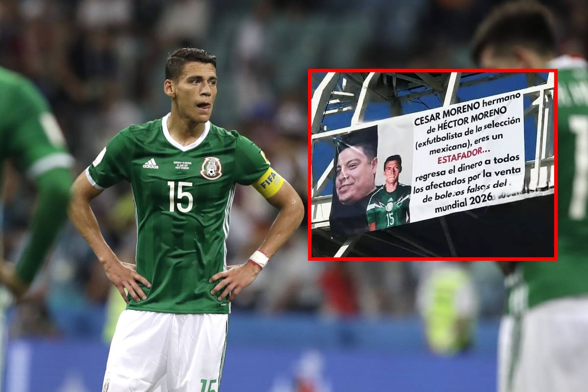 Utilizan mantas en Sinaloa para acusar al hermano de Héctor Moreno por presunta estafa con boletos del Mundial 2026