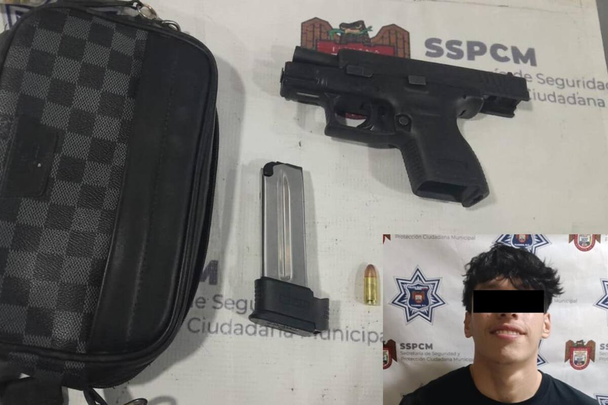 Capturan a sujeto armado en la colonia Nueva Tijuana
