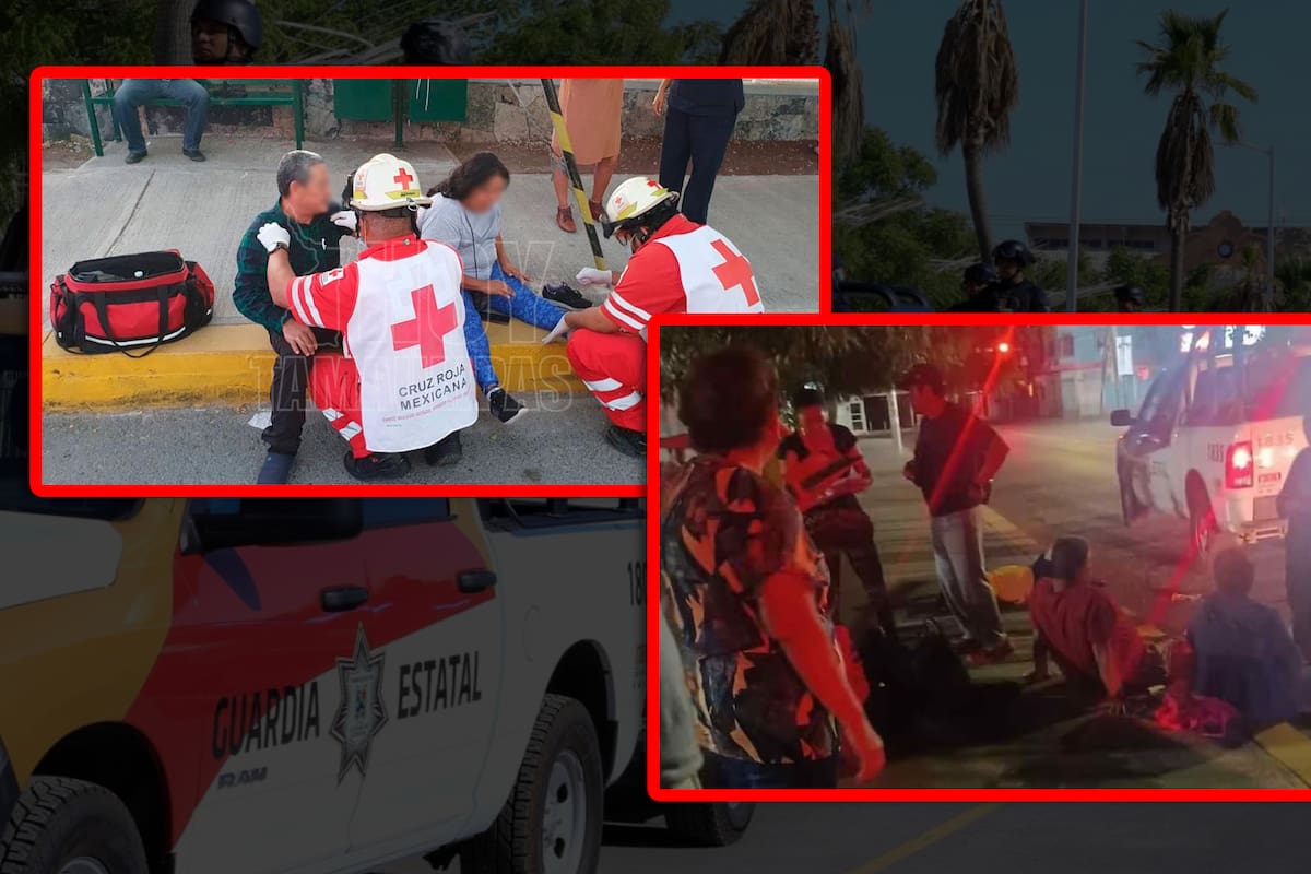 Patrulla atropella a seis personas por presunta falla mecánica; testigos aseguran que el conductor se quedó dormido