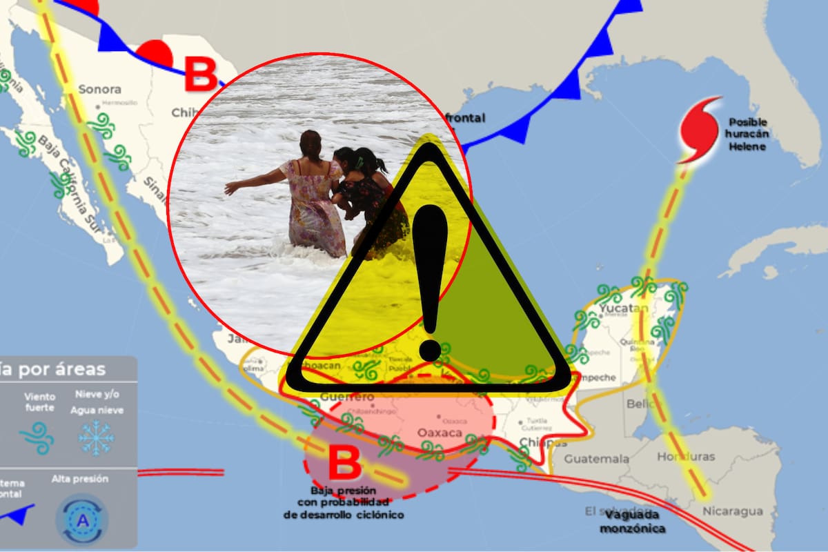 ¿Otro Otis? Huracán John pegaría a México como categoría 3 en estos estados, trayectoria y más