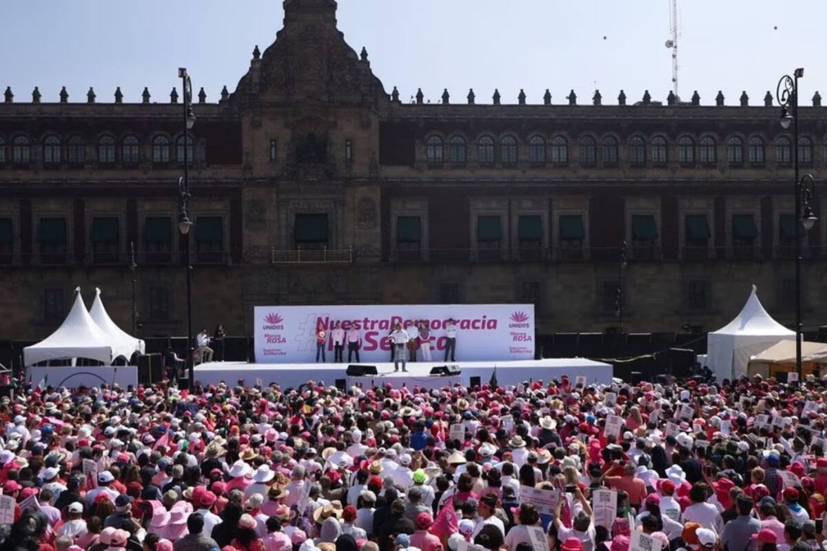 Marcha por la democracia mostró pluralidad democrática: Coparmex