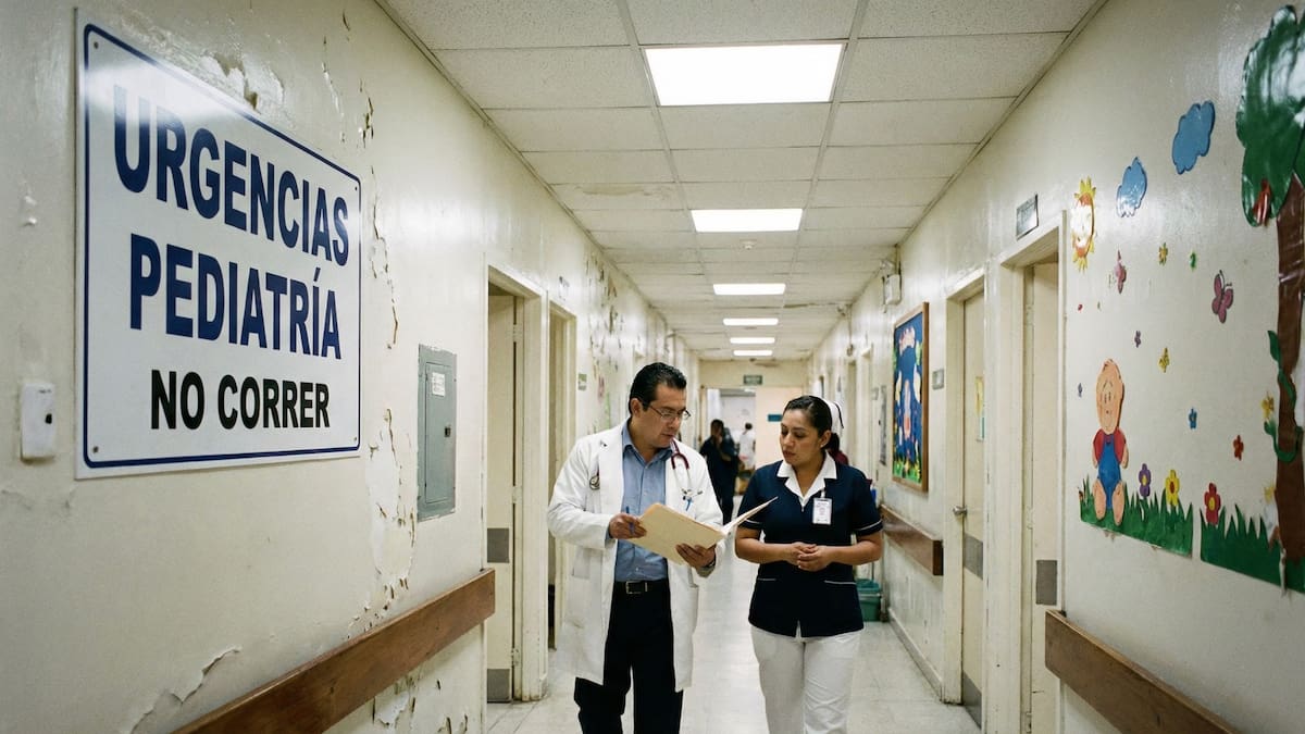 Hospital General de Huauchinango activó protocolo interno tras el ingreso simultáneo de siete menores. (Gemini)