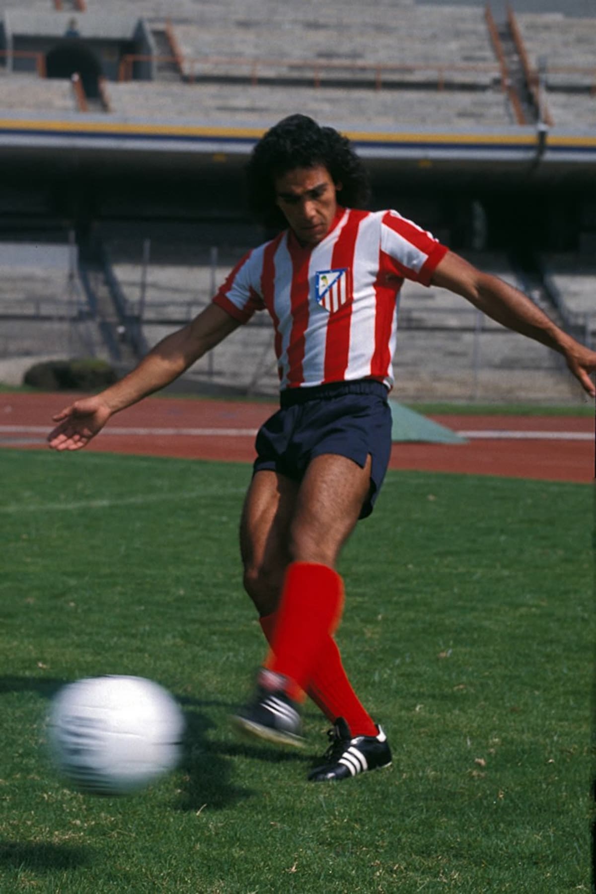 Hugo Sánchez, Atlético de Madrid.
