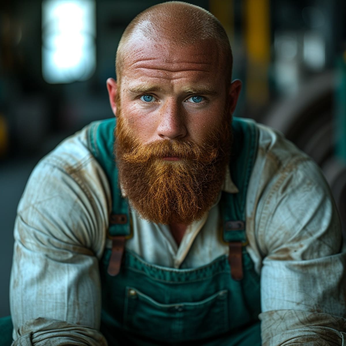La barba roja y el overol verde de Willie toman vida en esta representación generada por la IA, capturando su esencia de manera impresionante.