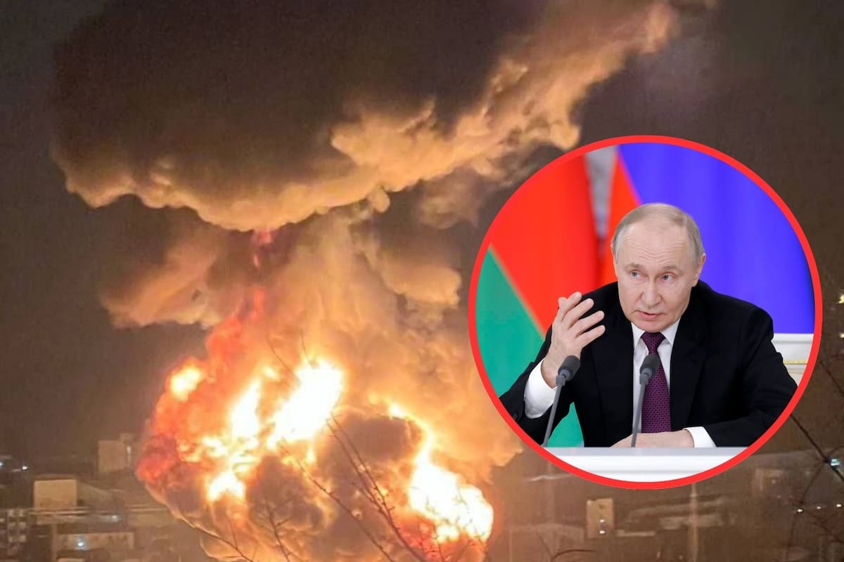 Guerra Rusia-Ucrania: Dron ucraniano ataca refinería de la petrolera rusa Rosneft en el mar Negro y causa incendio masivo