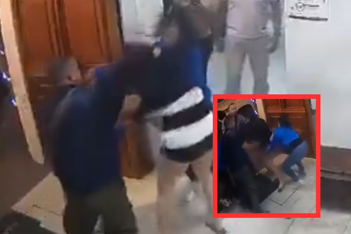 VIDEO: María Elena Ríos y su hermana agreden a una mujer en Oaxaca