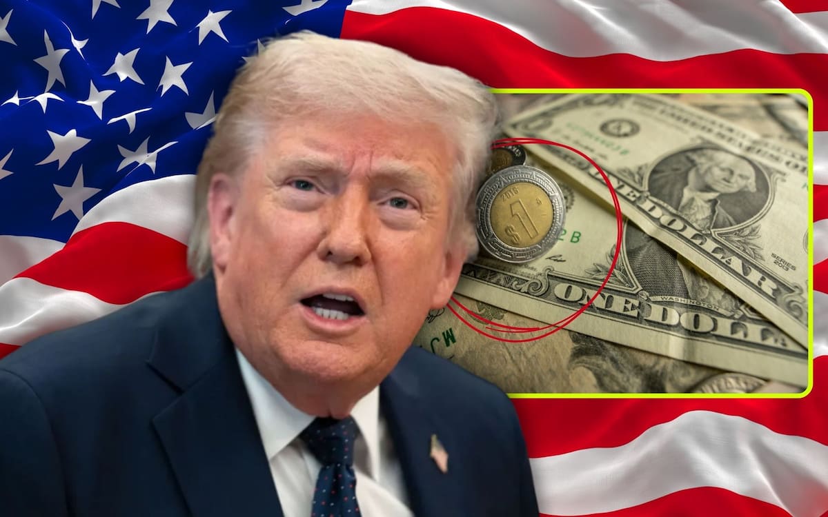 Dólar vs Peso mexicano: ¿En cuánto cotiza el tipo de cambio hoy? | Crédito: AP/Canva