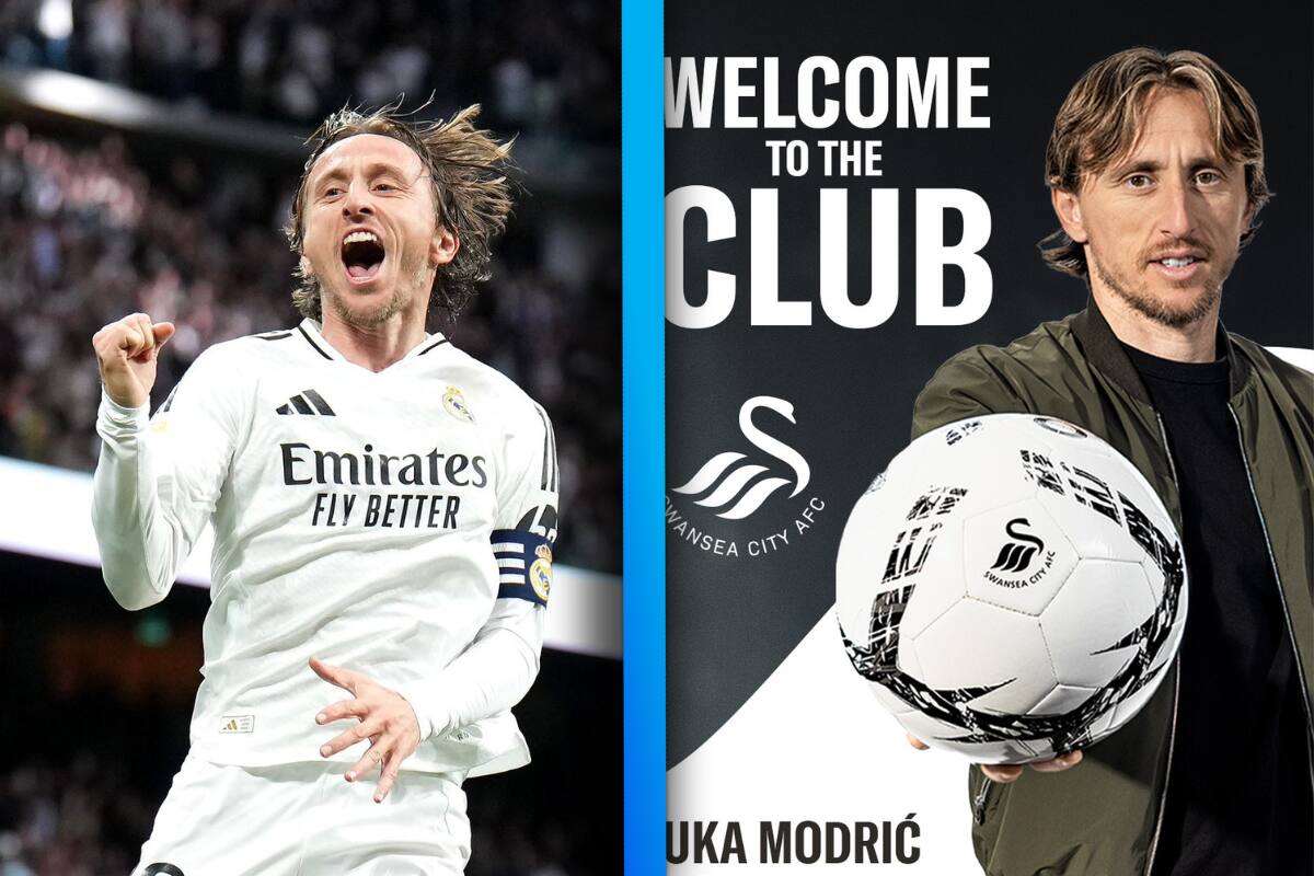 Luka Modric, figura del Real Madrid, es nuevo copropietario del Swansea City