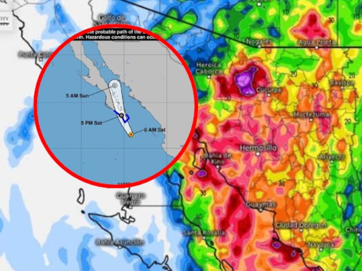Tormenta tropical “Raymond” amenaza costas mexicanas: lluvias torrenciales, oleaje extremo y vientos de hasta 90 km/h este sábado