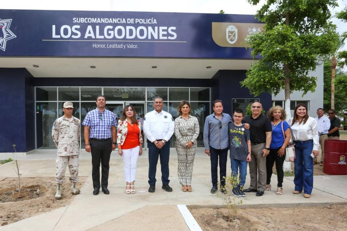 Fortalecen seguridad con Subcomandanciaen Los Algodones