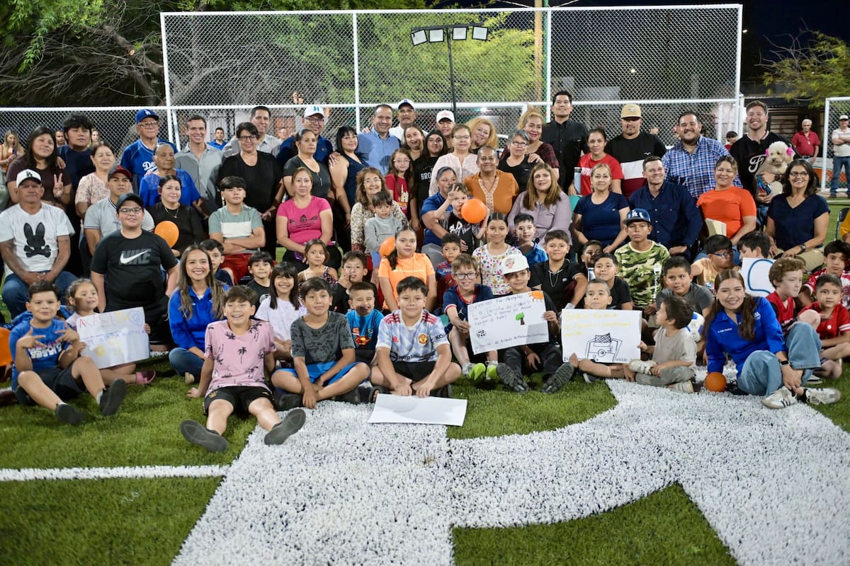 Familias de la colonia Altares estrenaron las nuevas instalaciones del Parque Tabachines tras su rehabilitación con recursos del Presupuesto Creces.