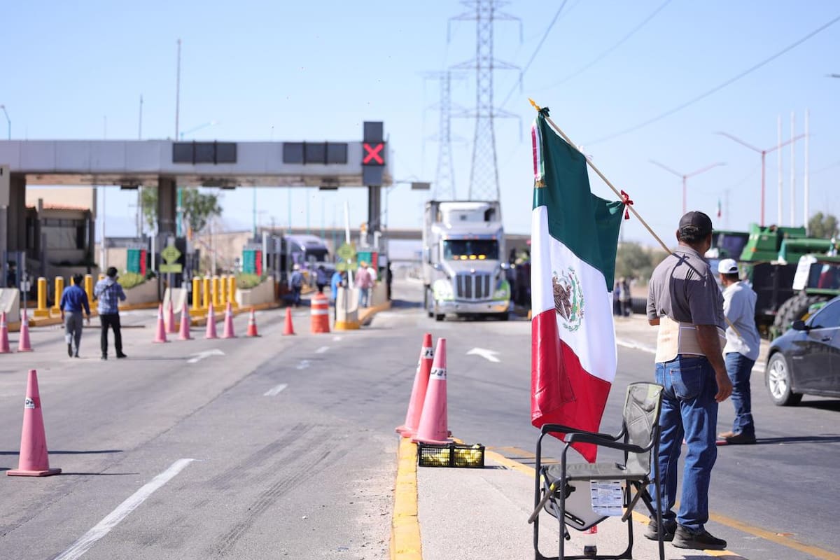 Manifestación nacional de agricultores; tomarán garitas el 24 de noviembre