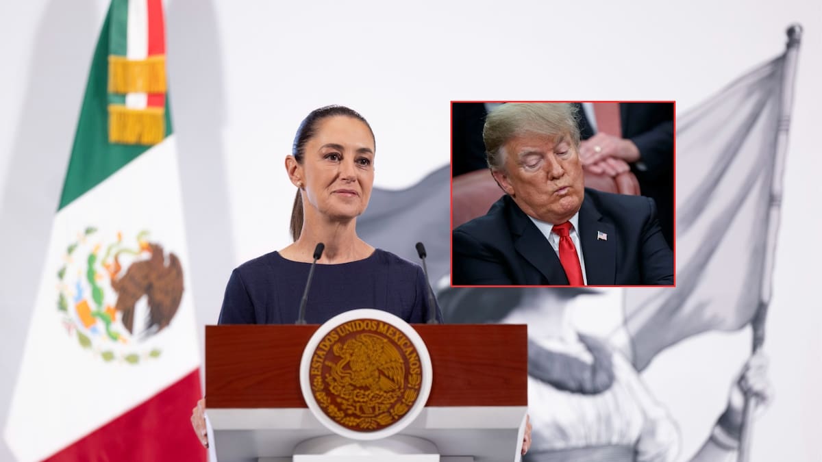 ILUSTRATIVA DE ARCHIVO. Claudia Sheinbaum responde a declaraciones de Donald Trump sobre "miedo" a los cárteles. Foto: Especial