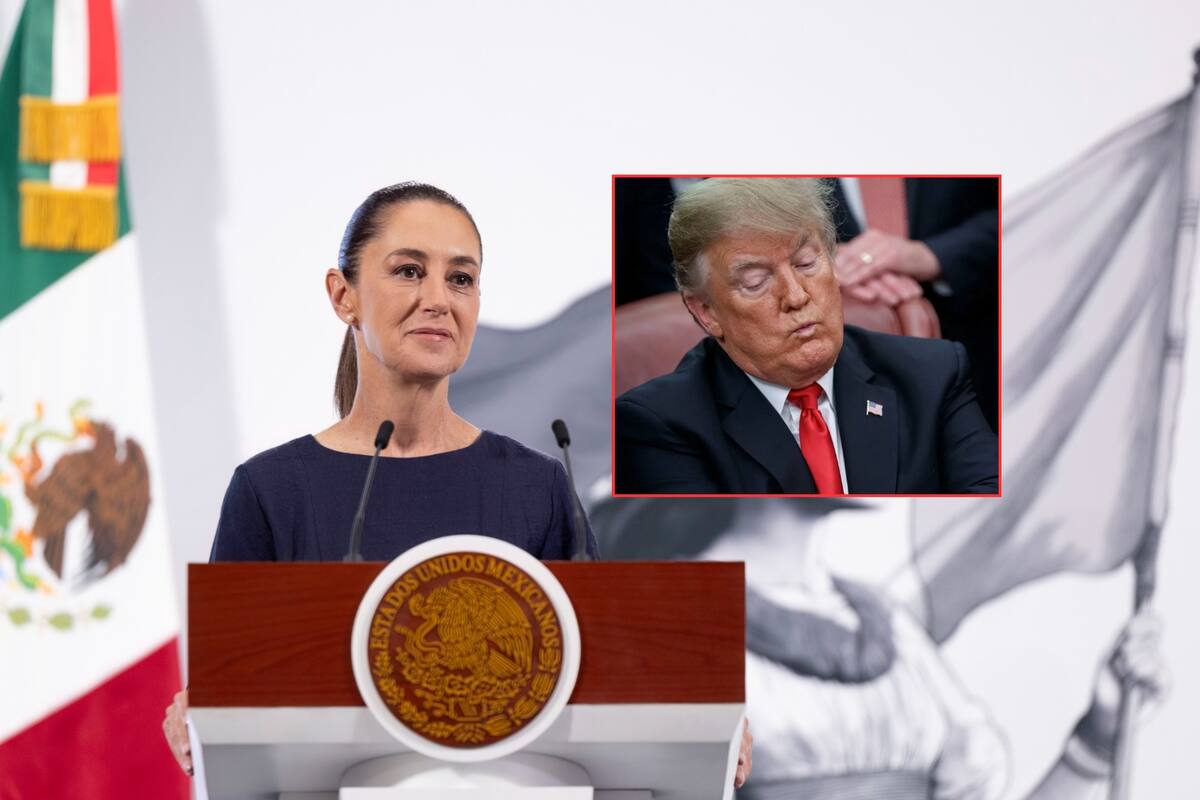 Sheinbaum evita contestar a Trump sobre miedo a los cárteles; no desea un “desencuentro”