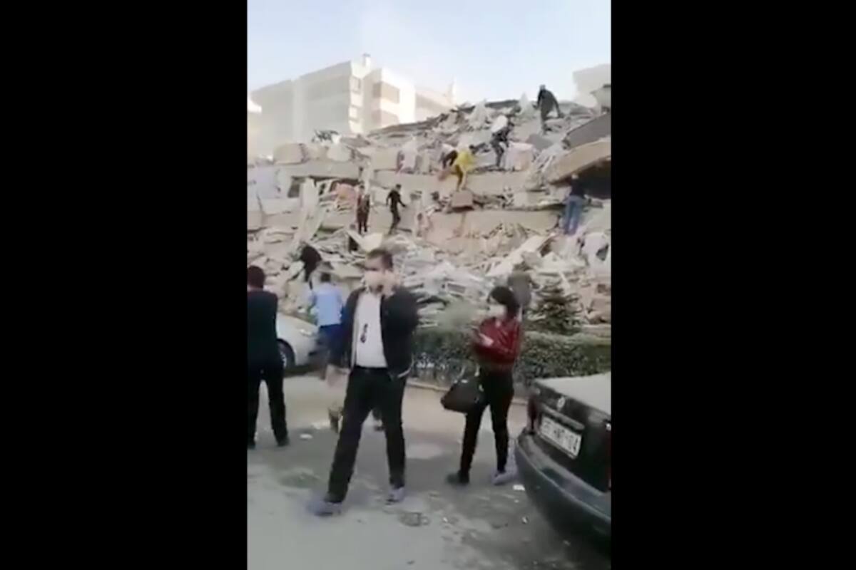 Al menos 4 muertos y 152 heridos en terremoto de 7.0 en costa Egea de Turquía y en regiones de Grecia
