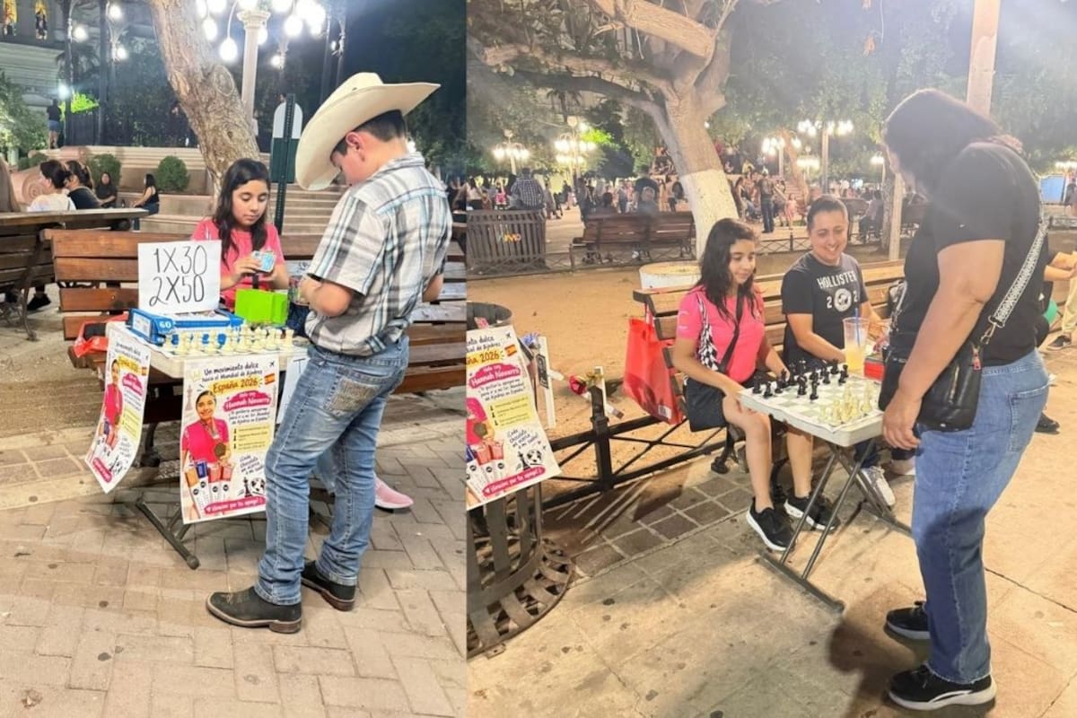 Hannah, niña sonorense de 10 años, busca apoyo para representar a México en el Mundial de Ajedrez de la FIDE en España