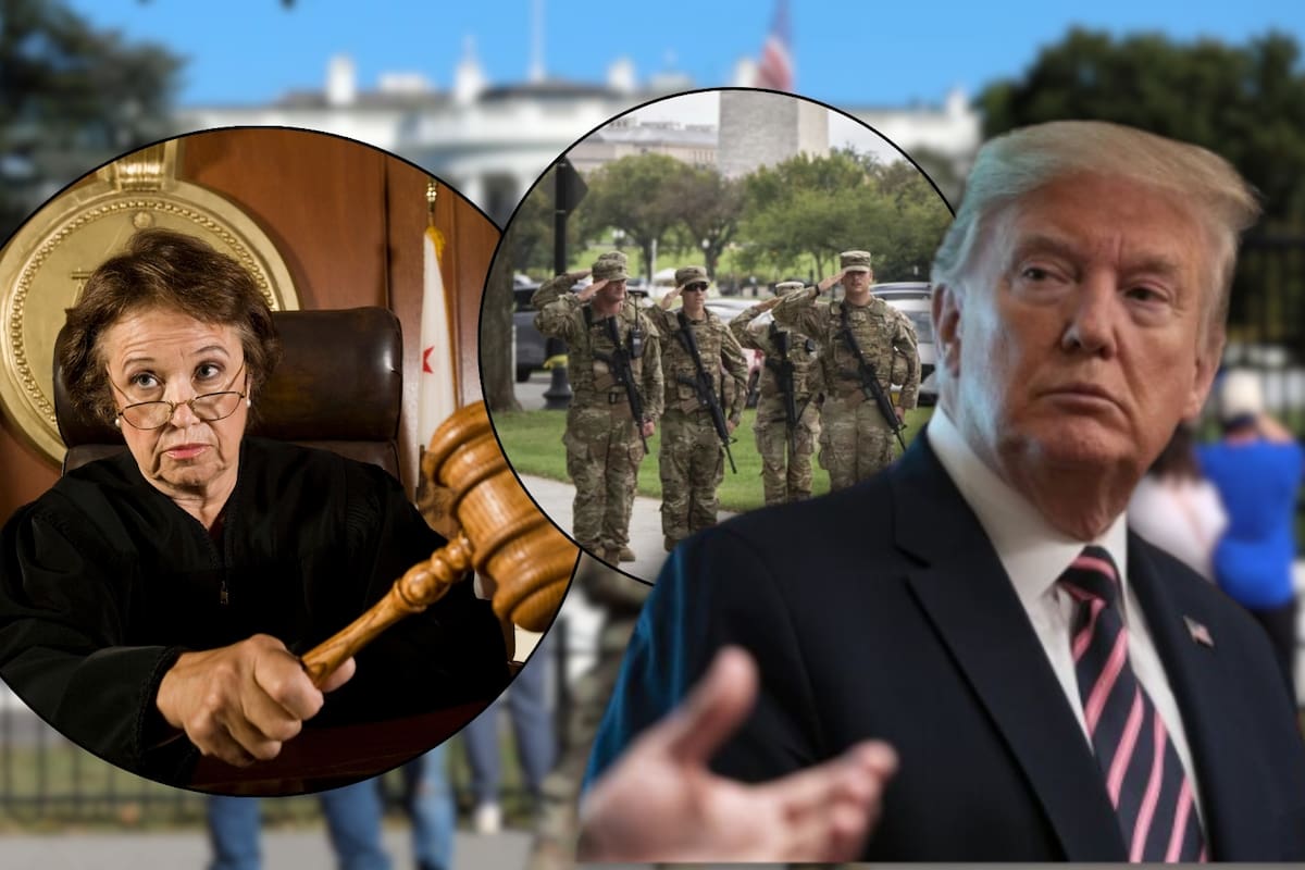 Juez Federal ordena retirar a la Guardia Nacional de Washington D.C.