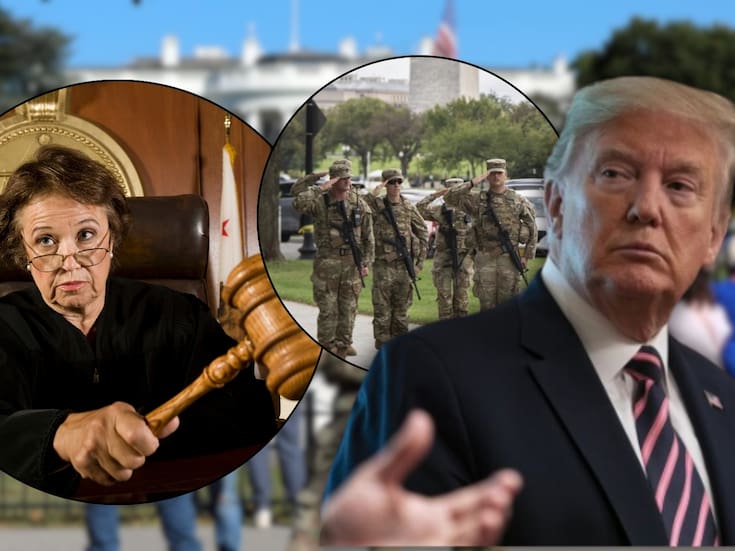 Juez Federal ordena retirar a la Guardia Nacional de Washington D.C.