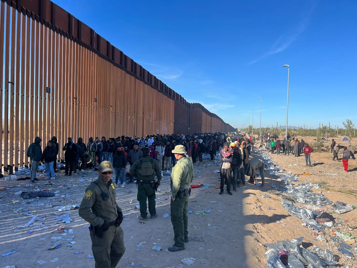 Cada vez es más el desplazamiento forzado de personas, de diferentes países por el Norte y Noroeste de México, según investigaciones del Colef. Foto: Cortesía