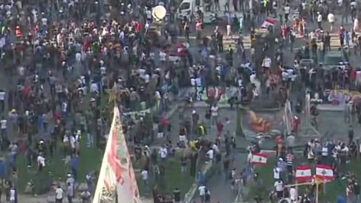 EU respalda protestas en Beirut y recomienda al Gobierno libanés "cambie de rumbo": Dorothy Shea