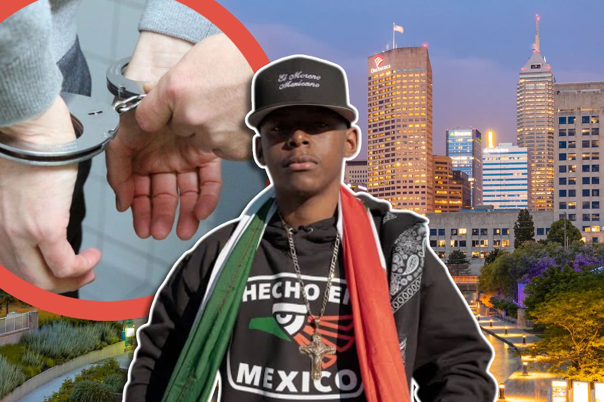 ¿Quién es El Moreno Mexicano? Rapero arrestado en Indianápolis tras accidente mortal