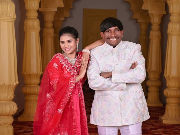 Suraj Chavan, el “hombre más guapo de la India”, se casa con su amiga de la infancia