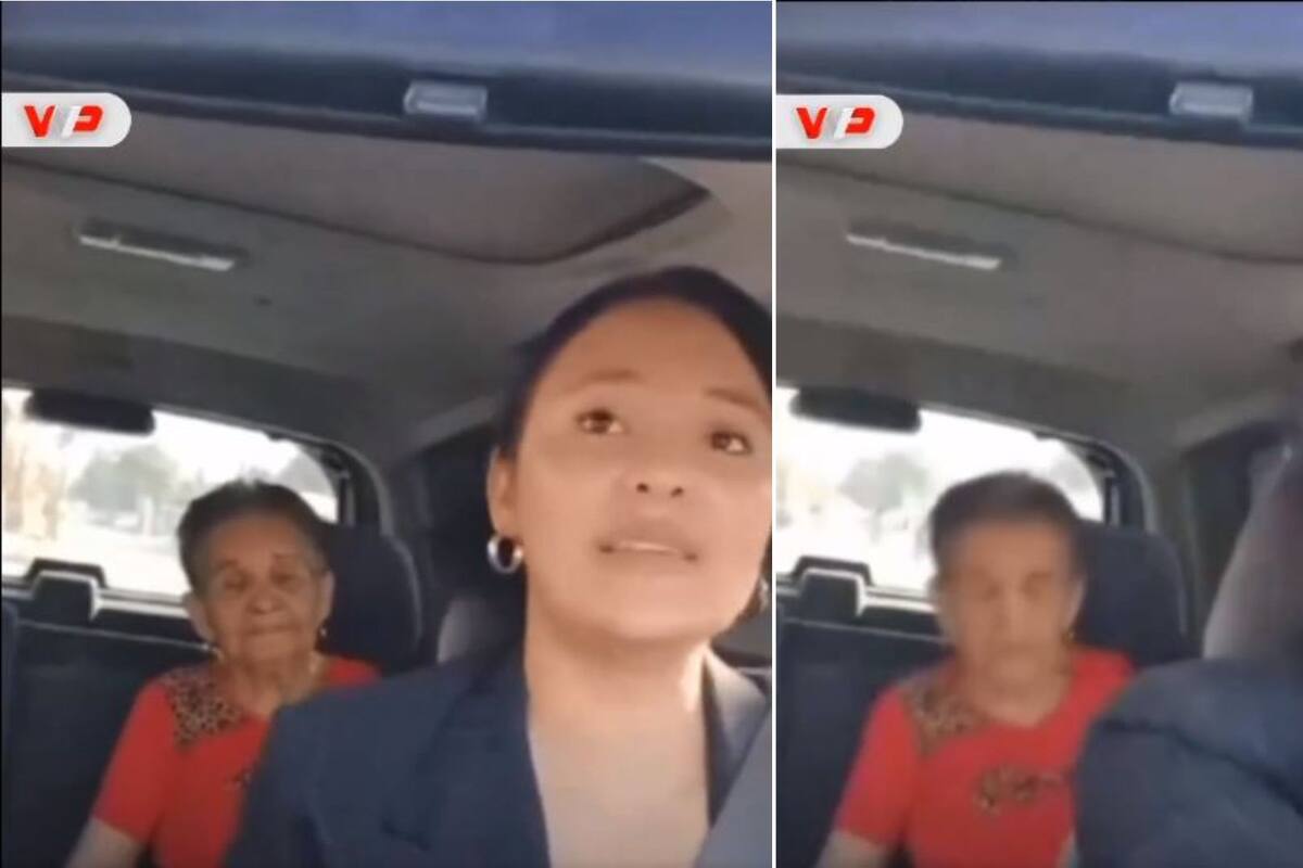 VIDEO: Hijo manda a su madre a un asilo en taxi; conductora rompe en llanto