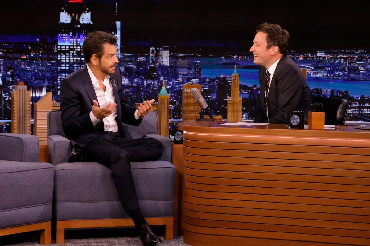 Eugenio Derbez es entrevistado por Jimmy Fallon y está viviendo el sueño americano
