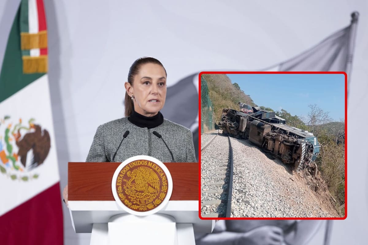 Sheinbaum confirma reparación del daño a víctimas del Tren Interoceánico y asegura que la FGR investiga las causas del accidente: “Es muy doloroso lo que ocurrió”