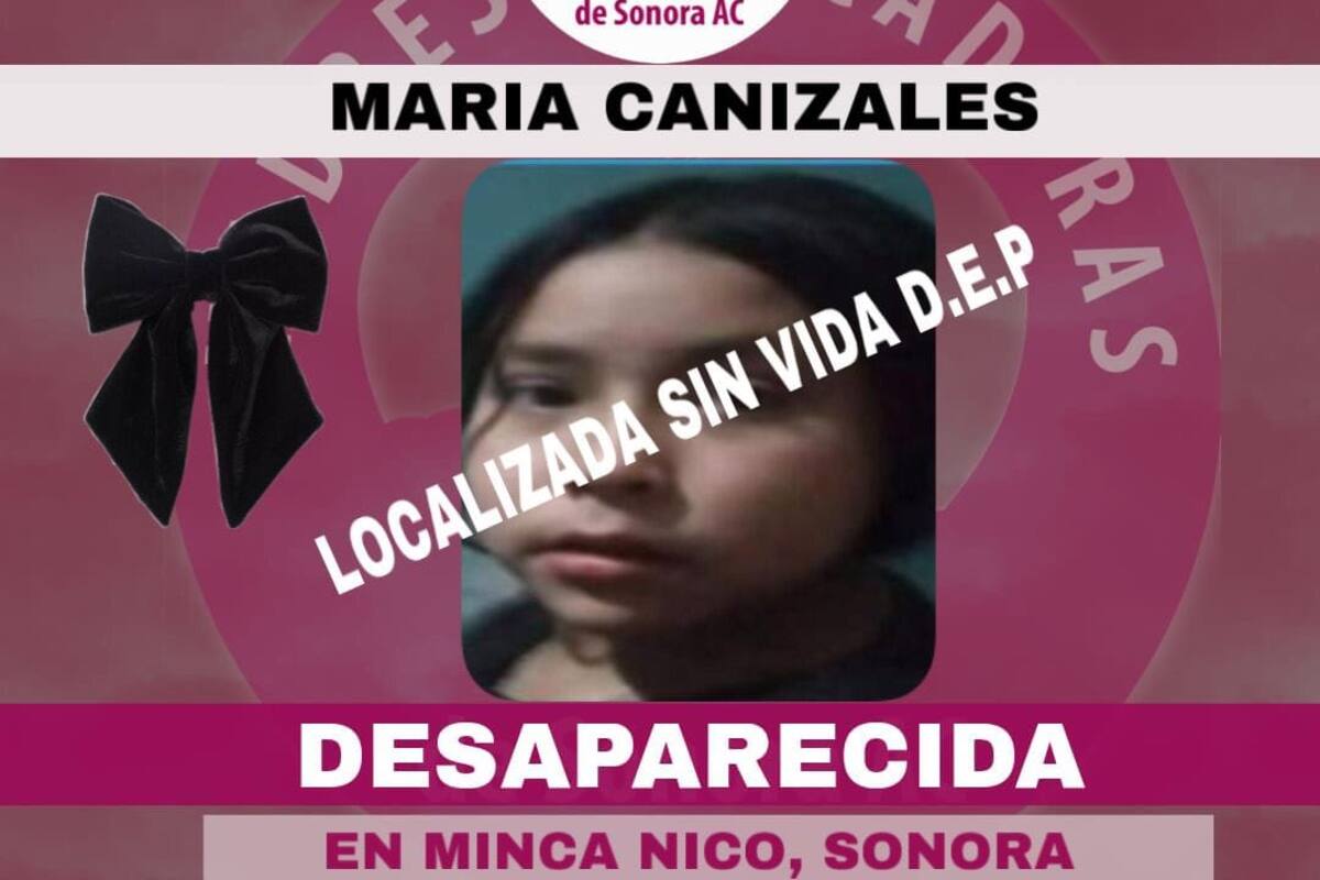 Identifican cuerpo de menor encontrado en carretera a Mina Nyco en Hermosillo