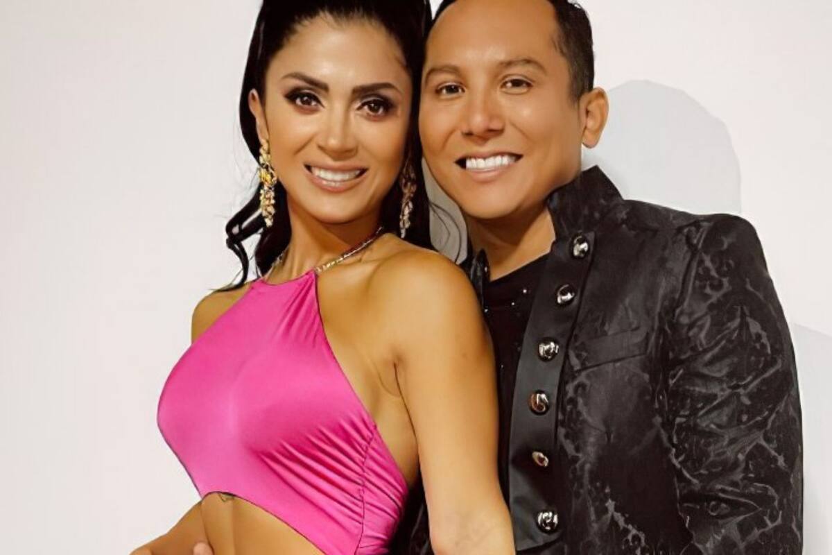 Edwin Luna se burla de la supuesta infidelidad de Kimberly Flores