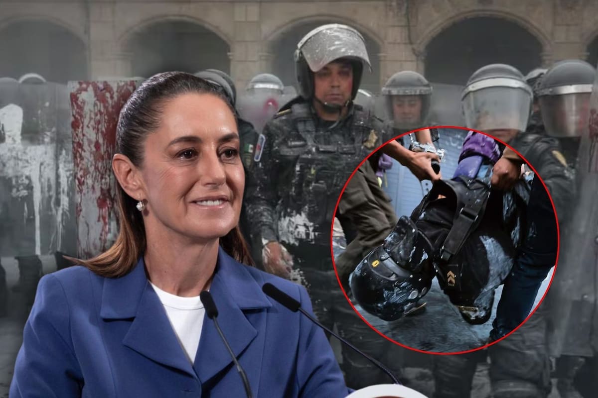 “Mucha provocación”: Sheinbaum cuestiona “a qué le sirven” al grupo de los hechos violentos el 2 de octubre en el Zócalo de la CDMX