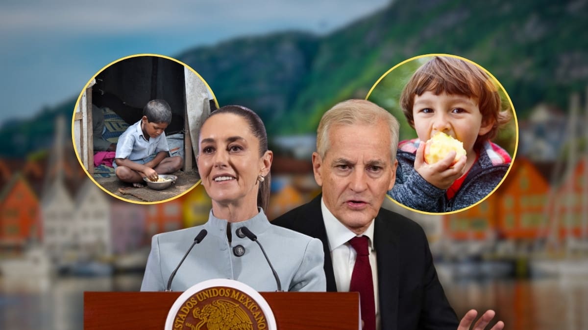 Mientras en México la pobreza se refleja en techos de lámina y colonias sin servicios, en Noruega incluso los hogares con menos recursos viven con vivienda digna, salud garantizada y apoyo estatal