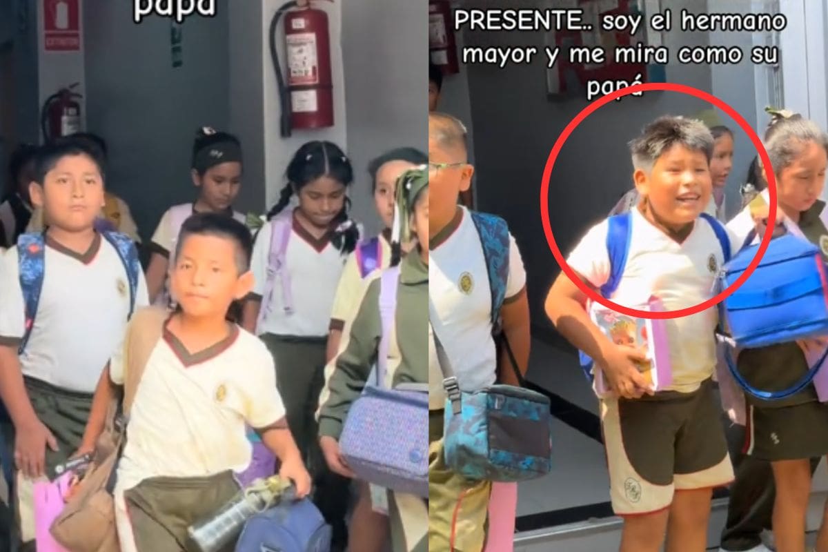 “Me mira como a su papá”: Hombre revela la importancia de estar presente en la vida de su hermano menor